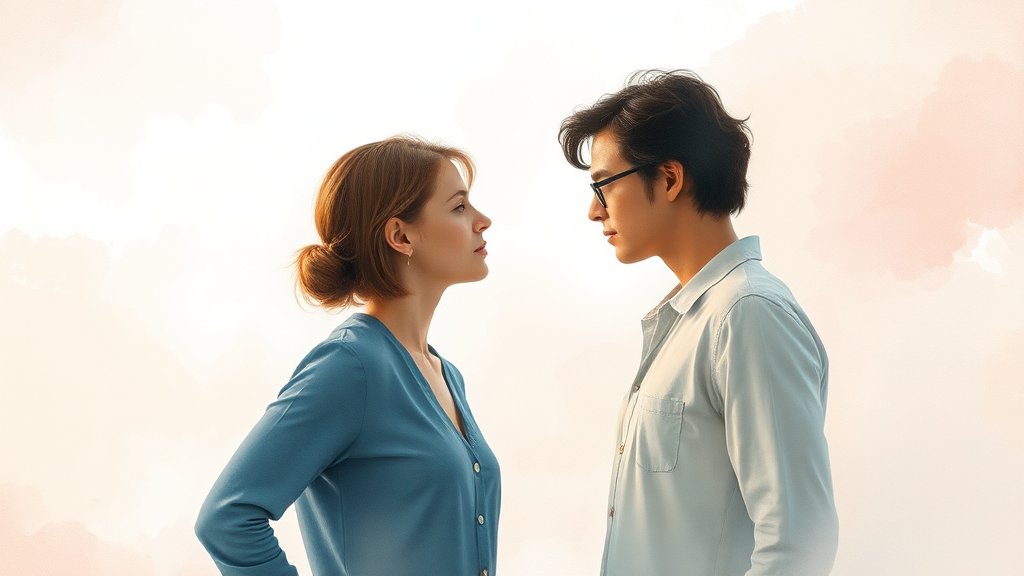 부업 vs 투자, 무엇 먼저? (watercolor 스타일)
