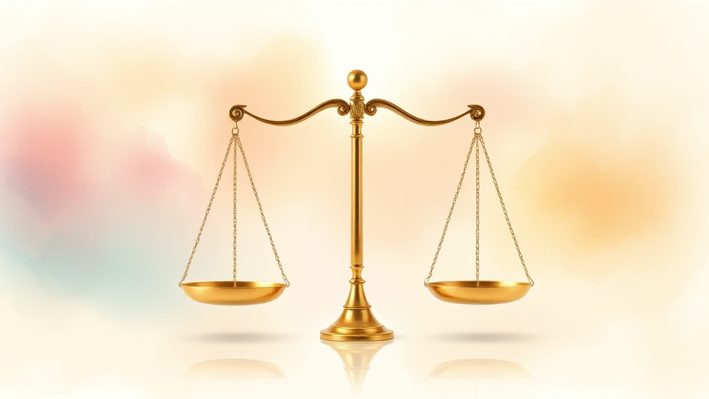 평생 자산 설계 A to Z: 재무 목표 설정부터 자녀 자산, 노후 준비까지! 4 저축 및 투자 전략: 균형이 중요 (watercolor 스타일)