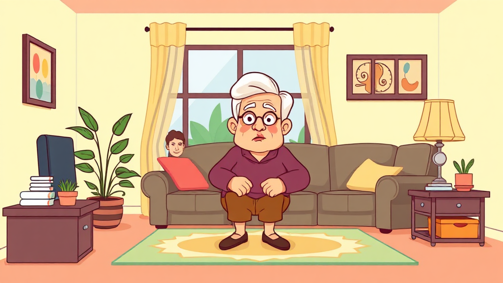 주택연금: 노후 생활비 확보의 현실적 대안 (cartoon 스타일)